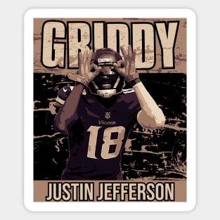 Justin Jefferson Sticker